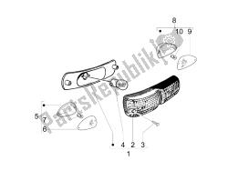 faros traseros - luces intermitentes