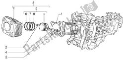 cilindro - pistone - perno del polso, gruppo