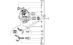 Component parts of rear hub (2)