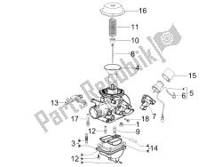 componenti del carburatore