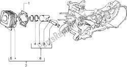 Cylinder-piston-wrist pin, assy