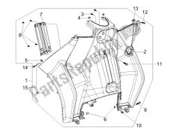 Front glove-box - Knee-guard panel (2)