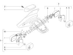 faros traseros - luces intermitentes