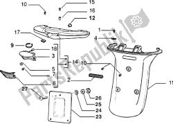 lampa tylna tylna - osłona tylna