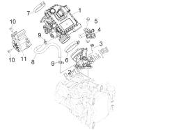 Throttle body - Injector - Union pipe