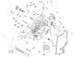 Flywheel magneto cover - Oil filter