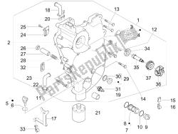 Flywheel magneto cover - Oil filter