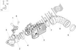 Throttle body - Injector - Union pipe