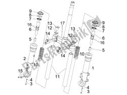 Fork's components (Kayaba)