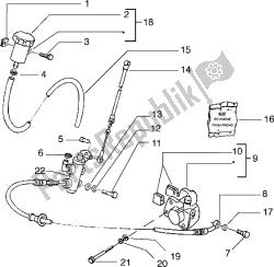 Front brake cylinder-Brake caliper