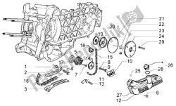 Pump group-oil pan