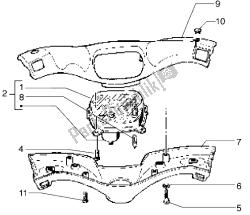 Speedometers kms.-Handlebar covers