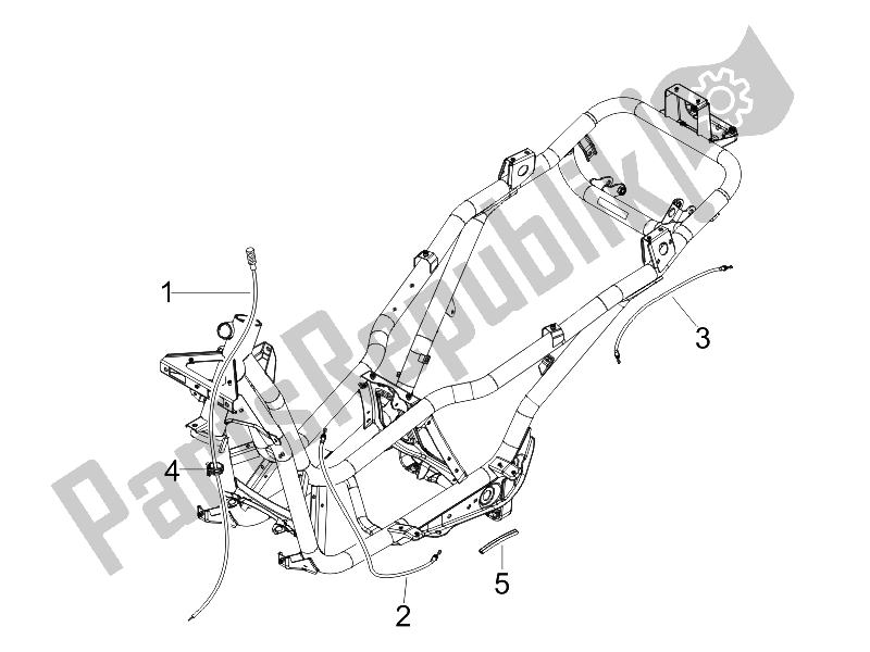 Toutes les pièces pour le Transmissions du Piaggio X7 125 IE Euro 3 2009