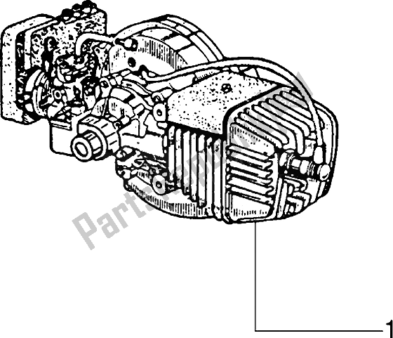 Wszystkie części do Silnik Piaggio Ciao M Y 99 1995