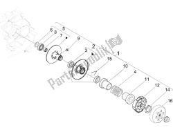 Driven pulley