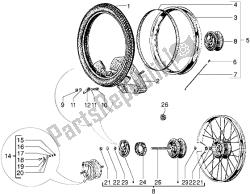 roda dianteira (versão de 25 kmh)