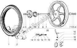 Alloy front wheel