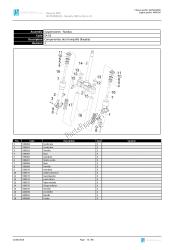 Fork's components (Kayaba)