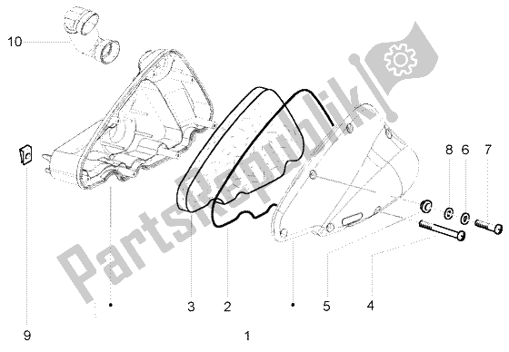 Toutes les pièces pour le Purificateur D'air du Piaggio NRG Power Purejet 50 2005