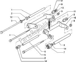 Swinging arm