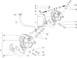 Brakes pipes - Calipers (2)