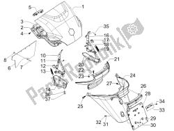 Rear cover - Splash guard