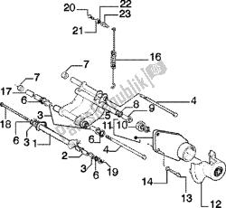 Swinging arm