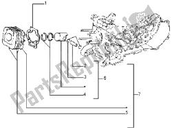 axe de cylindre-piston-poignet, assy