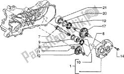 Rear wheel shaft