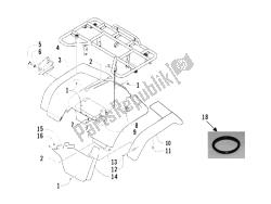 osłona tylna - osłona przeciwbryzgowa