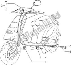 transmissions-compteur de vitesse de frein arrière (kms)