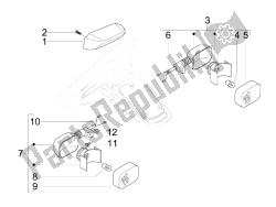 faros traseros - luces intermitentes