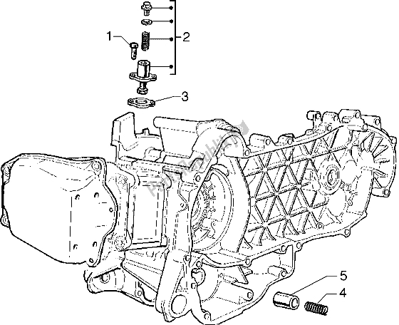 Toutes les pièces pour le Tendeur De Chaîne - Vanne By-pass du Piaggio Hexagon GTX 180 1999