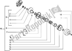 Driven pulley