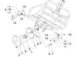 Front headlamps - Turn signal lamps