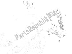 Rear suspension - Shock absorber/s