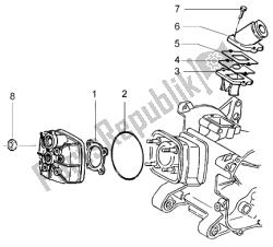 Cylinder head and induction pipe