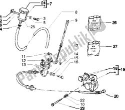 Front brake cylinder-Brake caliper