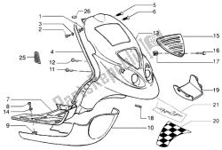 Front shield-Footboard-Spoiler