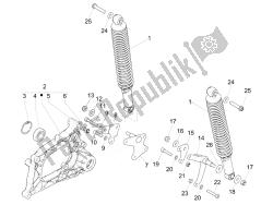 sospensione posteriore - ammortizzatore / i