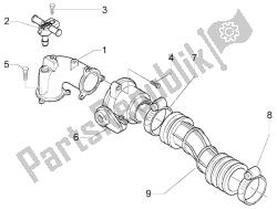 Union Pipe-Throttle Body-Injector