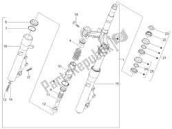 garfo / tubo de direção - unidade de rolamento de direção