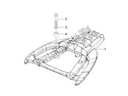 Rear luggage rack