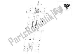 componenti della forcella (parte superiore di wuxi)