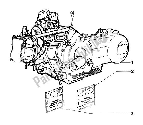 Wszystkie części do Silnik Piaggio X9 125 SL 2006