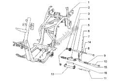 Chassis-Swingingarm-side stand