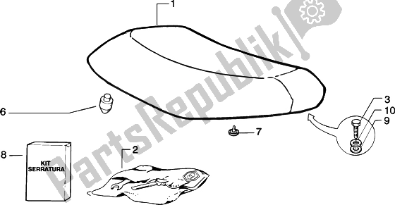Wszystkie części do Siod? O Piaggio ZIP 50 4T 2002