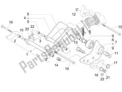 Swinging arm