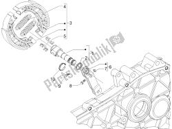 Rear brake - Brake jaw