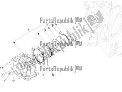 zespół cylindra-tłoka-przegubu przegubu